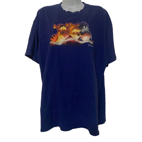 Vintage Winnie the Pooh Tigger and Eeyore T Shirt Share the Magic - Picture 1 of 6